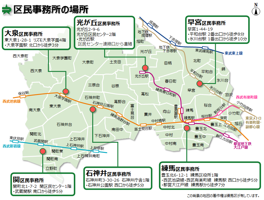 東京都練馬区のパスポート申請書の取得方法